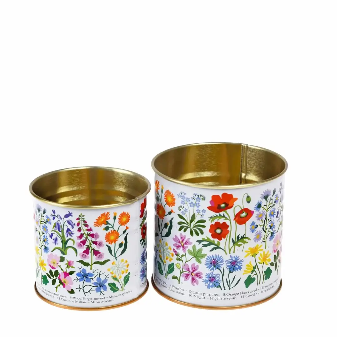 Rex London Wild Flowers Metalen Opbergdoos