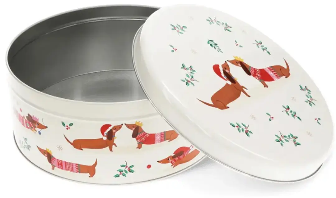 Rex London Taartdoos - 1 Stuk - Wit/Bruin