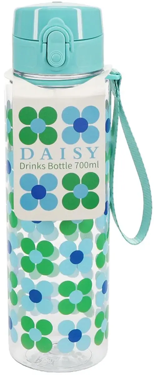 Rex London Drinkfles Daisy 700ml - Blauw/ Groen