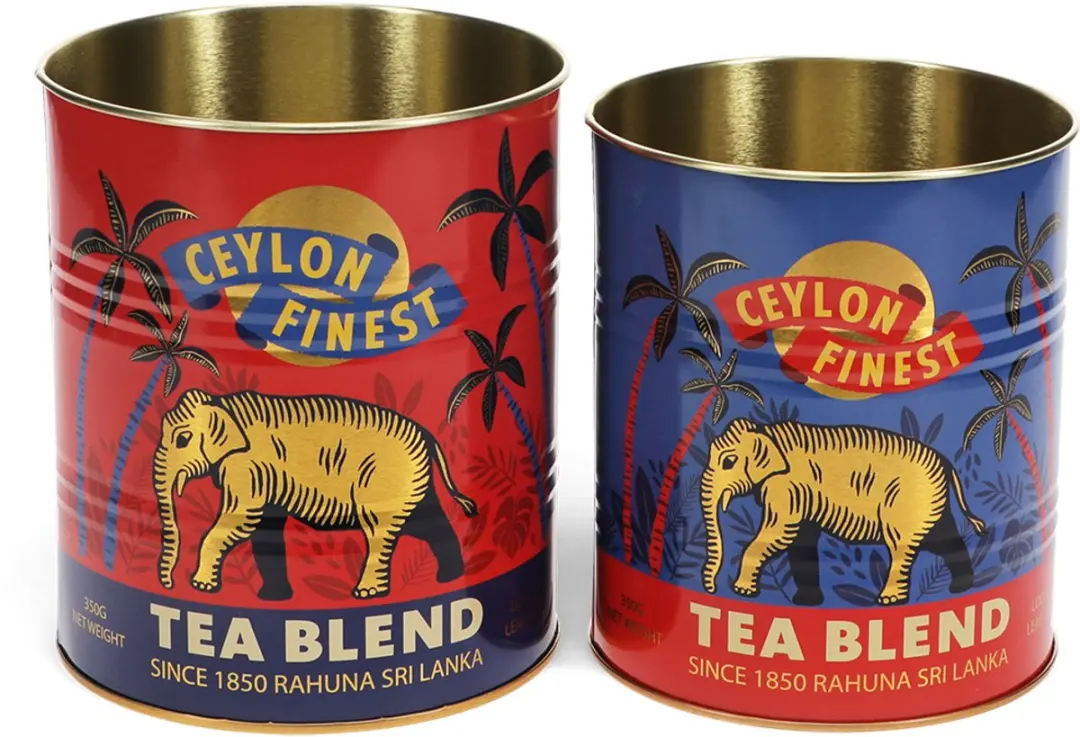 Rex London Retro Bewaarblikken Ceylon Finest