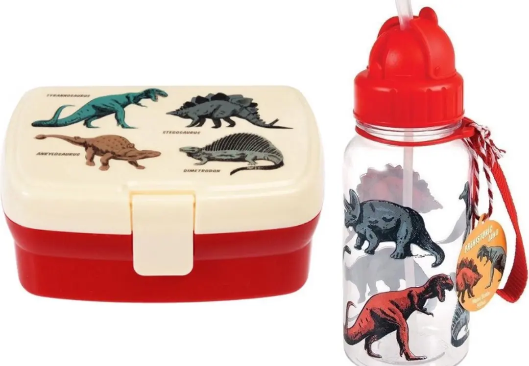 Rex London Lunchbox set met Broodtrommel / Drinkfles