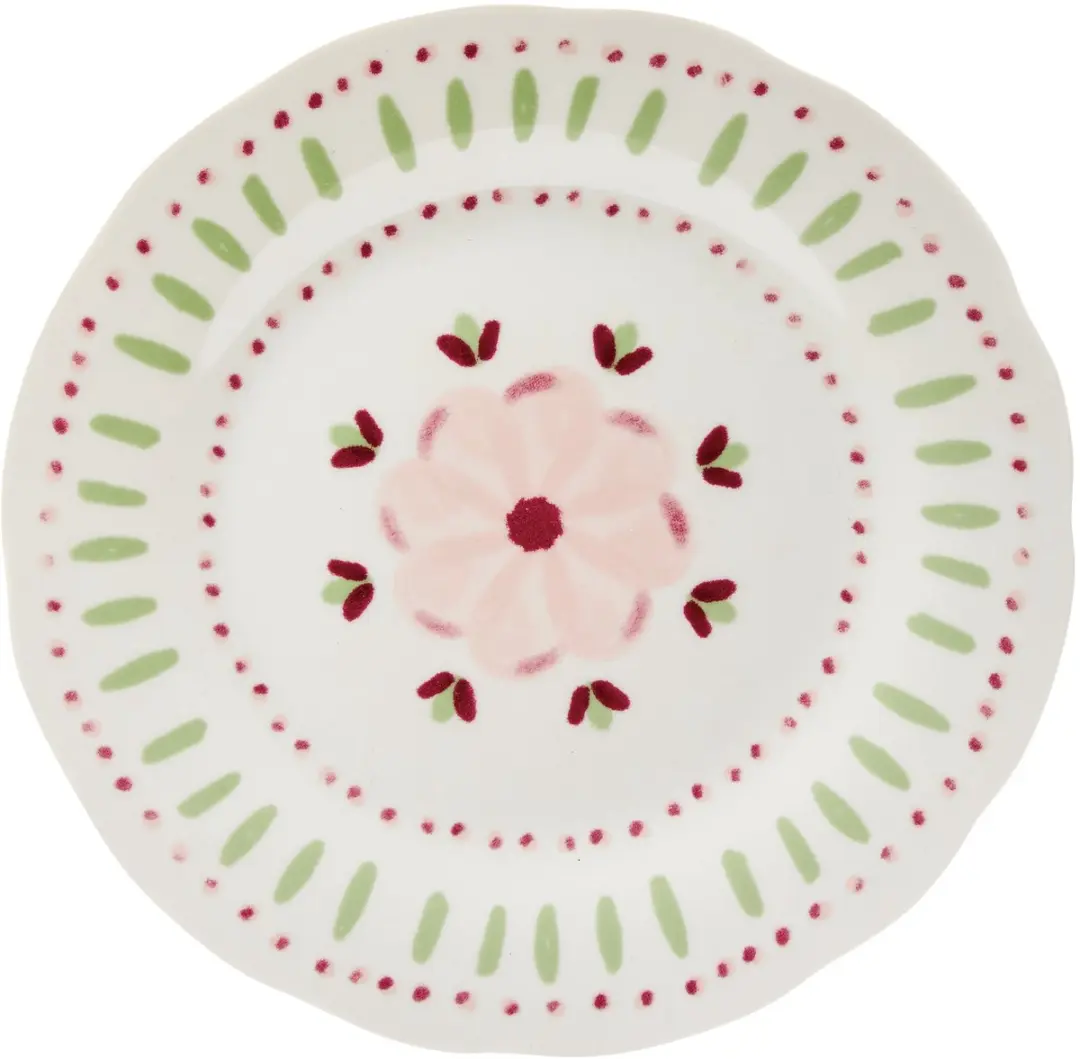 Secret de Gourmet Fleur de Rose Plat bord Ø19cm