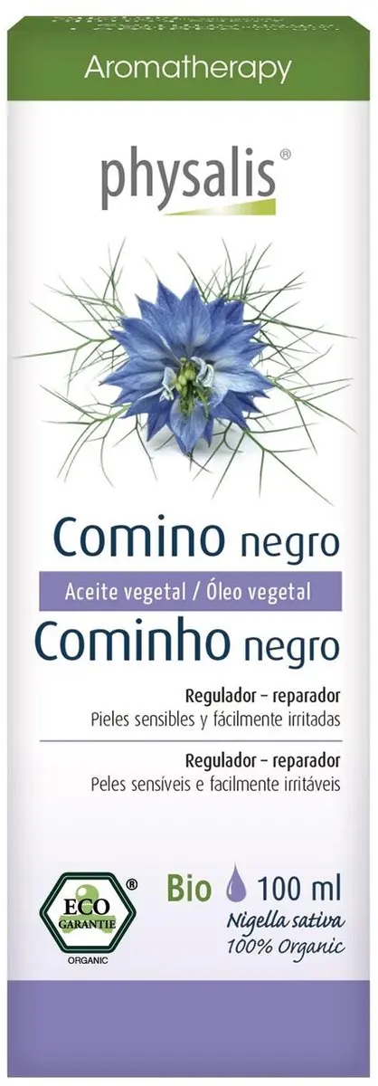 Physalis Bio Zwarte Komijnolie 100ml