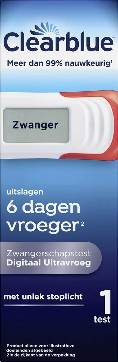 Clearblue Digitale Zwangerschapstest - 2 Stuks - afbeelding 6 van 6