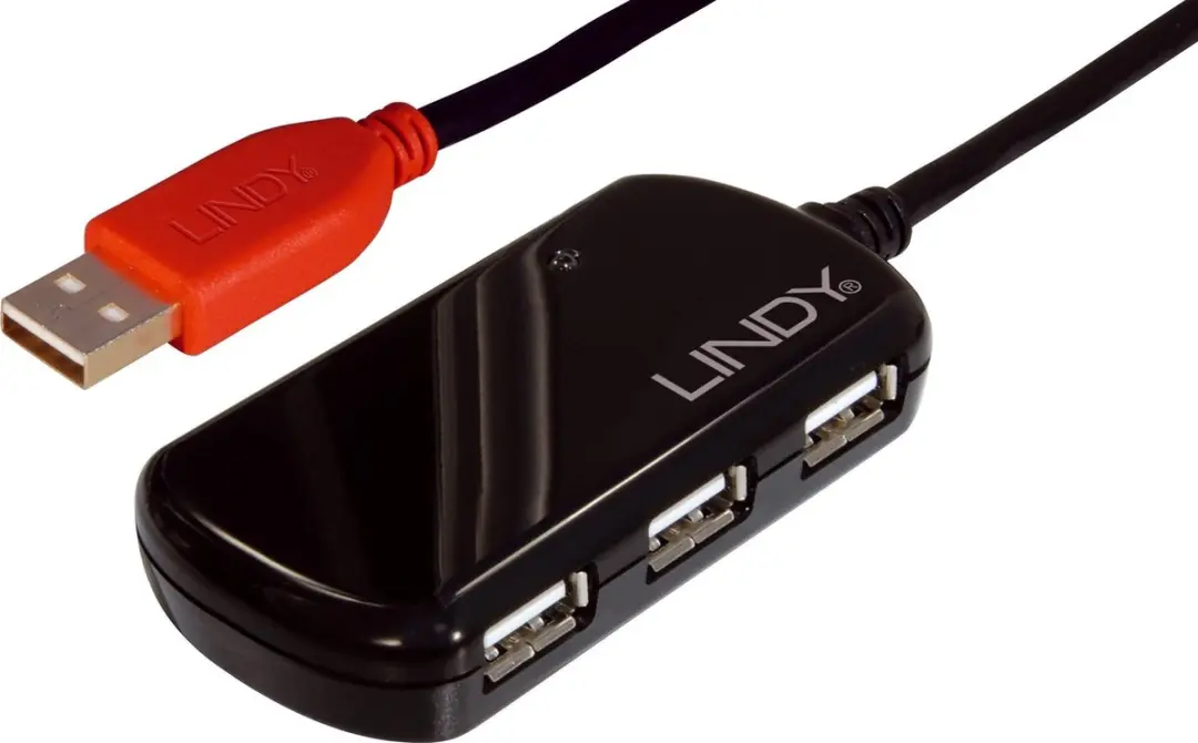 Lindy USB 2.0 Aktieve Verlengingshub 42783