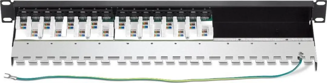 Trendnet TC-P16C6AS Patchpaneel 16 Poorten Cat.6a - Zwart - afbeelding 4 van 6