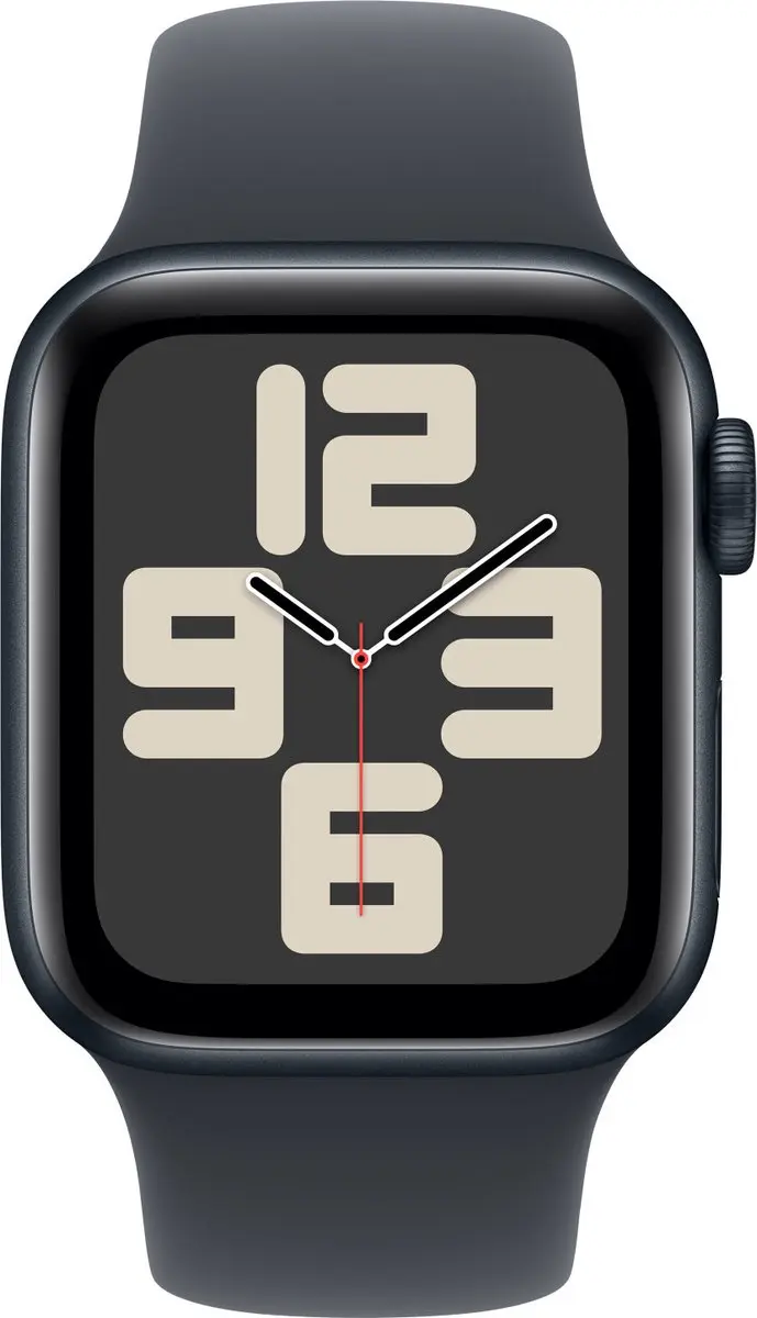 Apple Watch Sport Band MAX94ZM/A - 40mm - Zwart - afbeelding 2 van 5