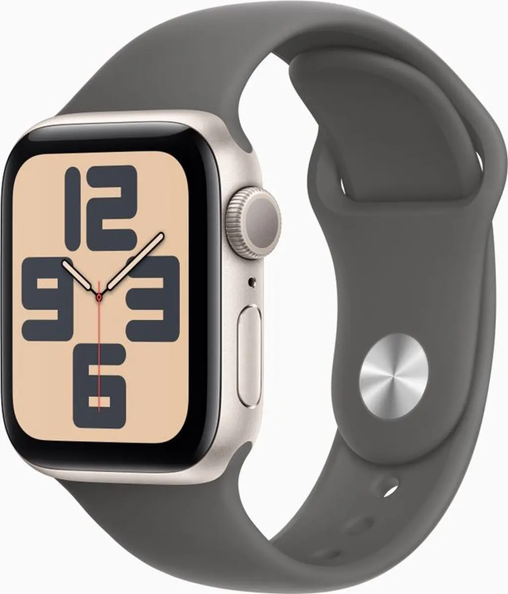 Apple Watch Sport Band 46mm - S/M Stone Grey - afbeelding 4 van 6