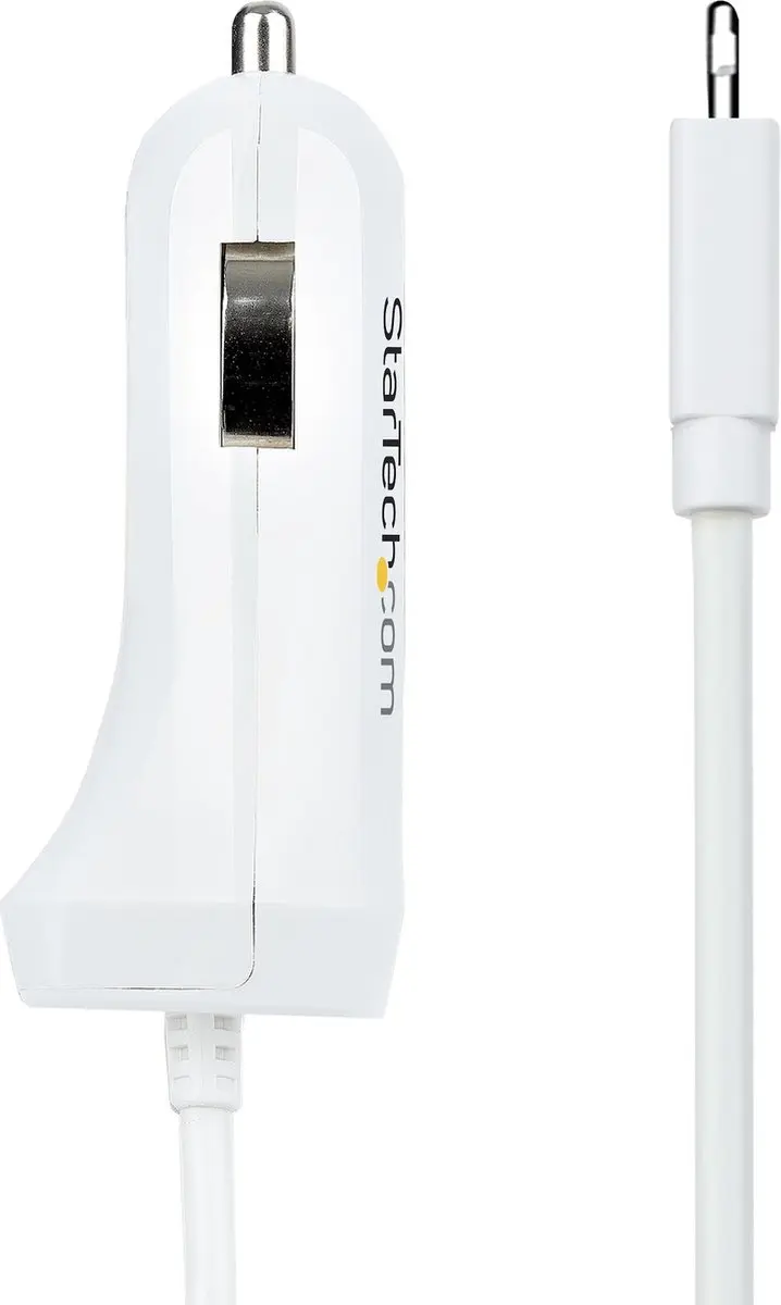 Startech USBLT2PCARW2 USB-C Autooplader - Wit - afbeelding 5 van 6