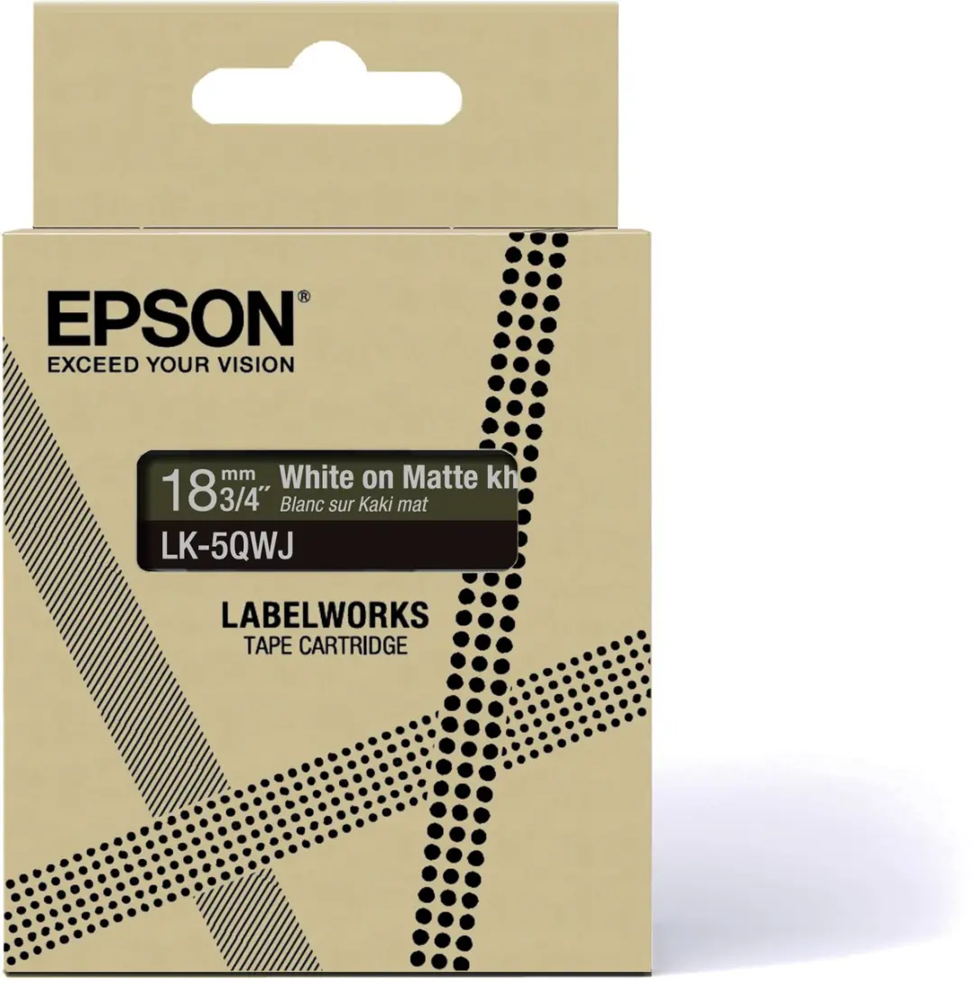 Epson LK-5QWJ Tweekleurig - afbeelding 3 van 3