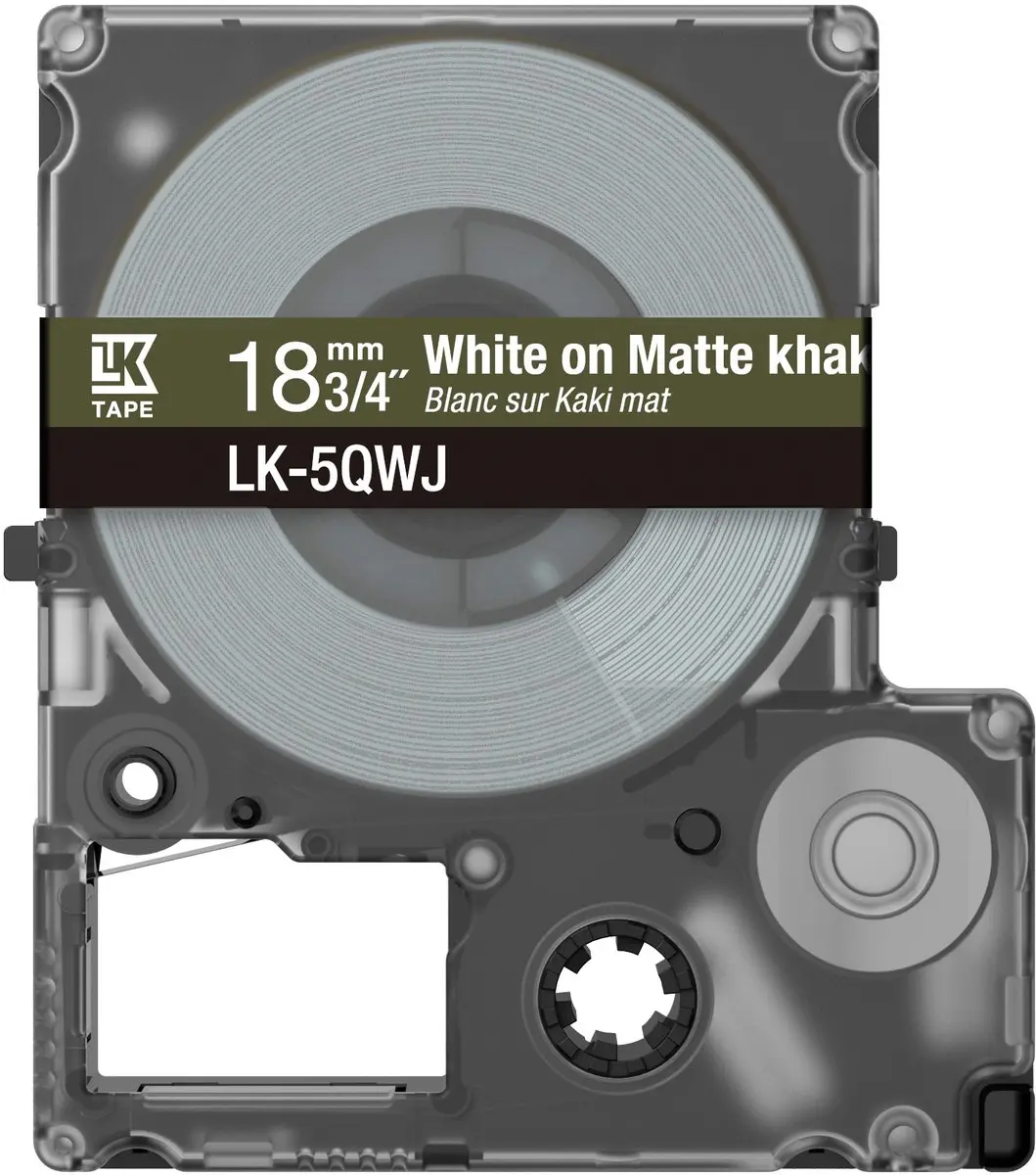 Epson LK-5QWJ Tweekleurig - afbeelding 2 van 3