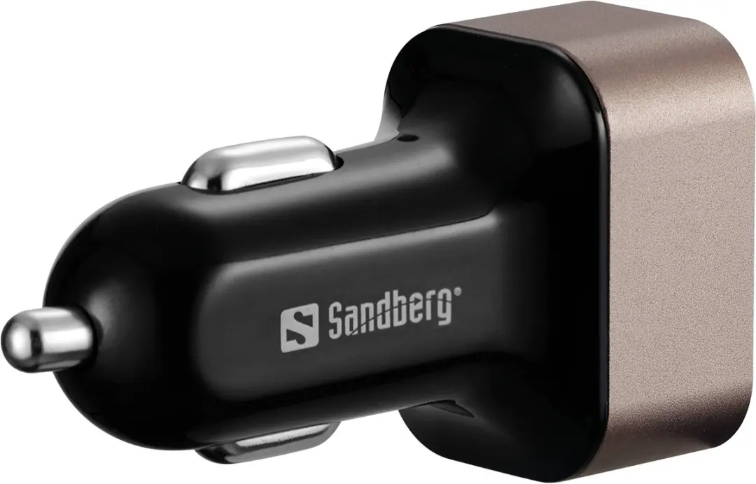 Sandberg 441-43 Car Charger 20W - 2x USB - Zwart - afbeelding 4 van 4