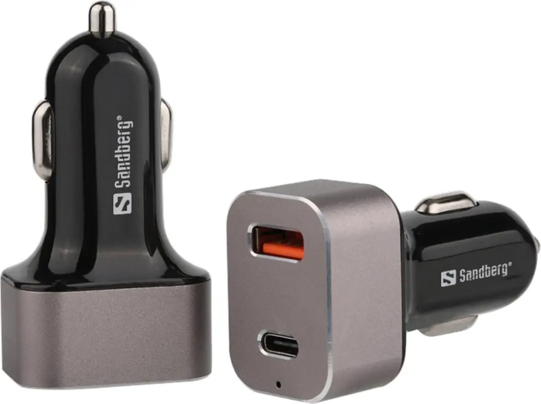 Sandberg 441-43 Car Charger 20W - 2x USB - Zwart - afbeelding 2 van 4