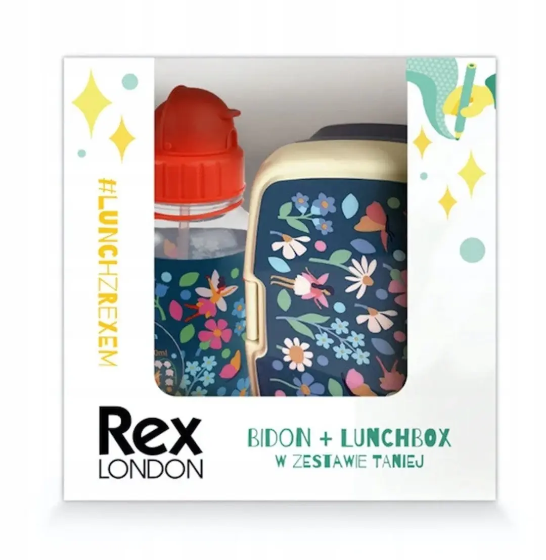 Rex London Feeën Lunchbox & Drinkbeker Set