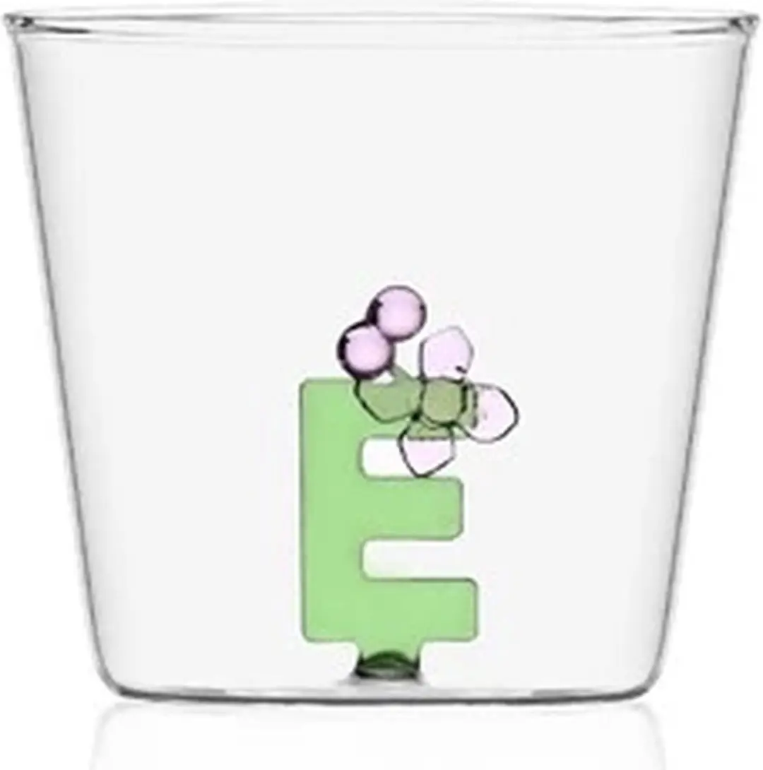 Ichendorf Greenwood Bloom Alphabet glas letter E