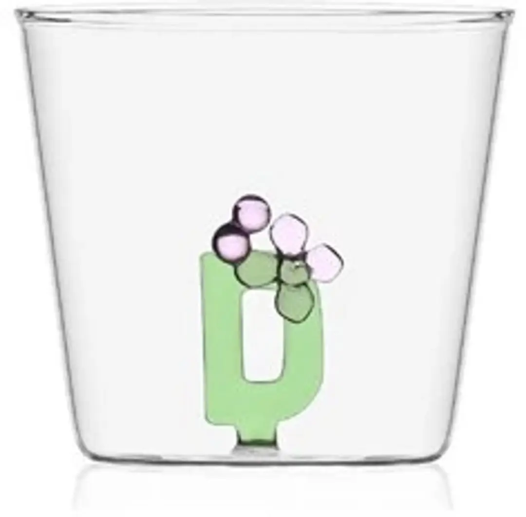 Ichendorf Greenwood Bloom Alphabet glas letter D