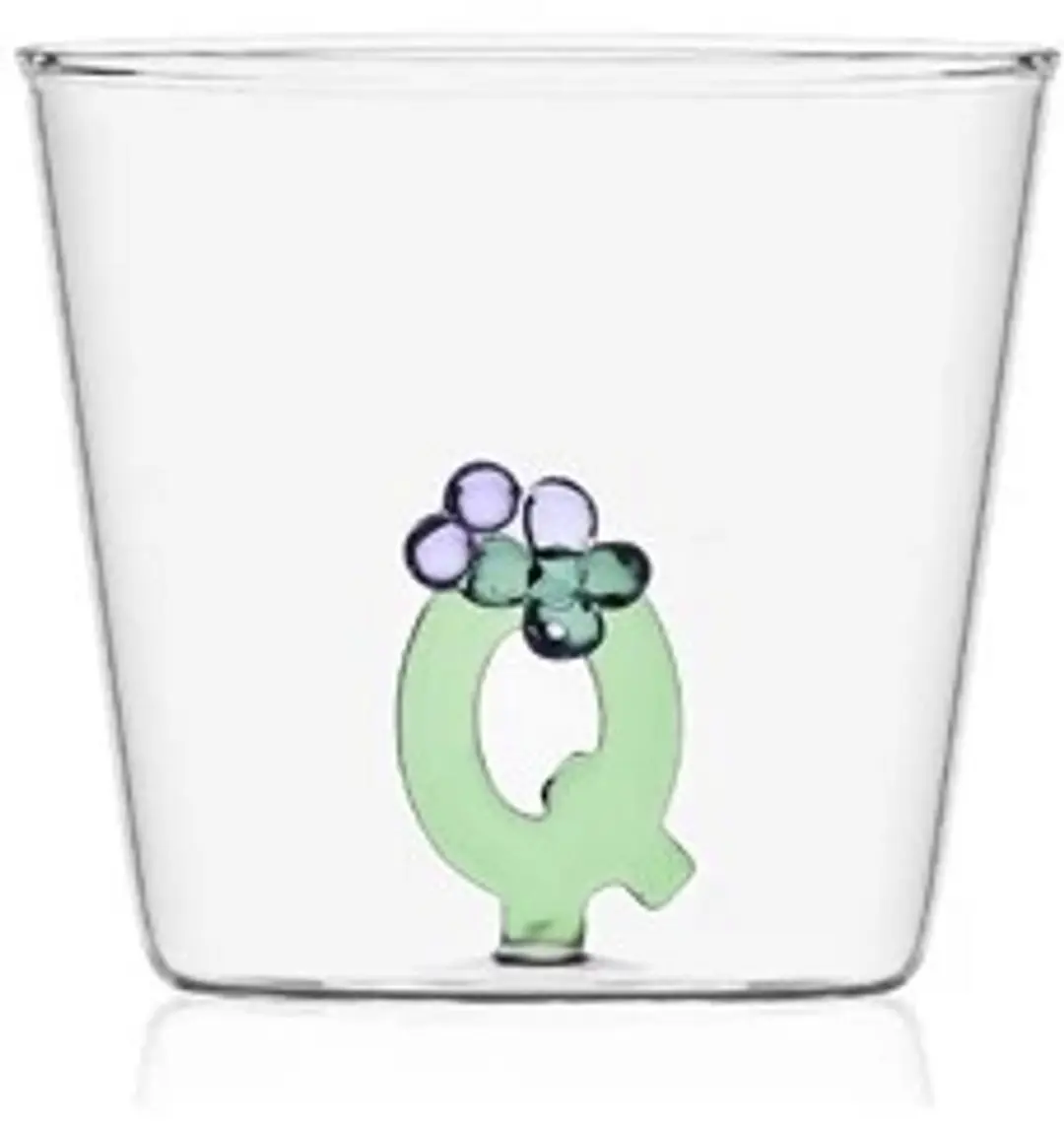 Ichendorf Greenwood Bloom Alphabet glas letter Q