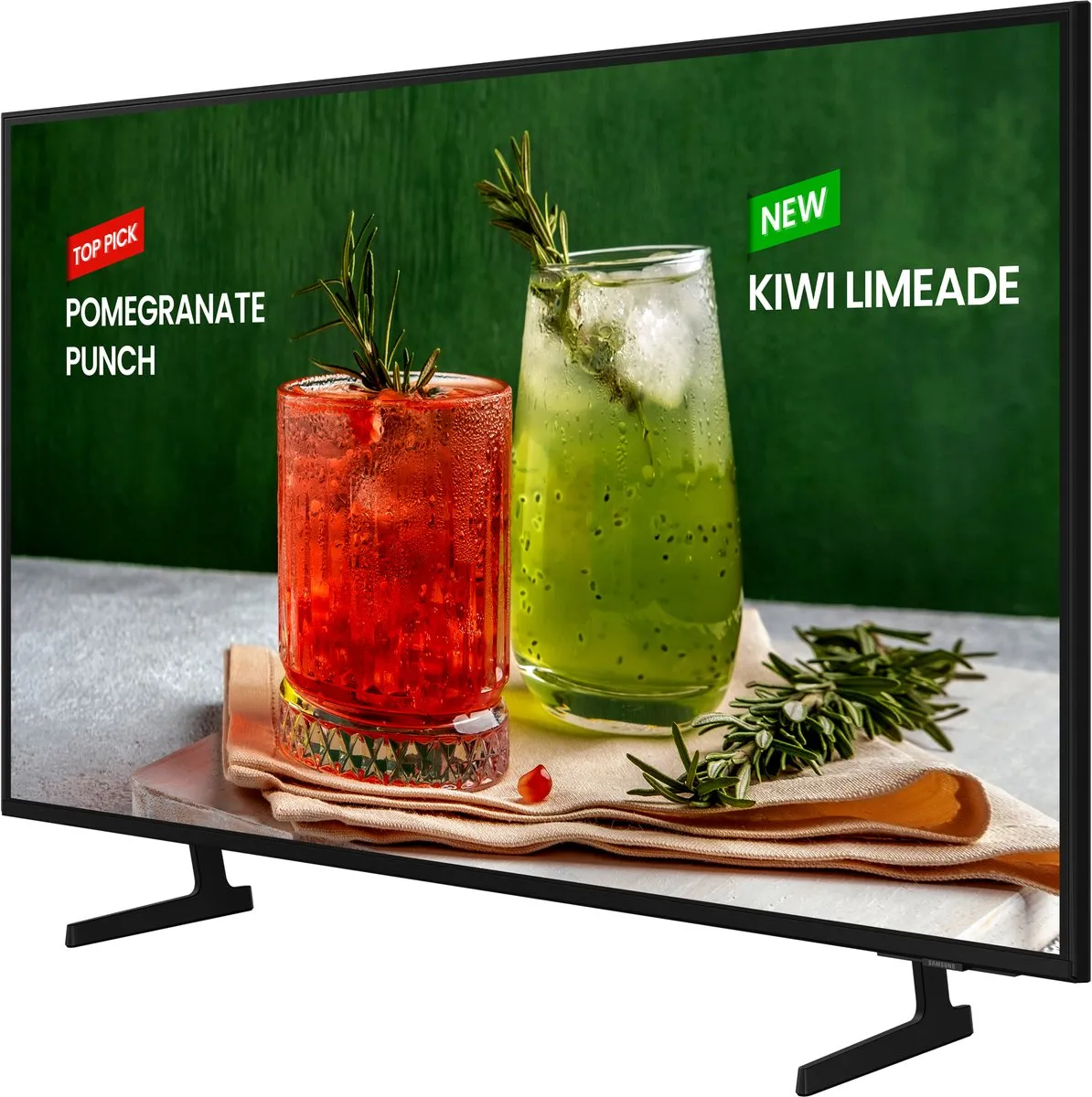 Samsung 75" Crystal UHD 4K Bedrijfstelevisie LH75BEDHLGUXEN - Zwart