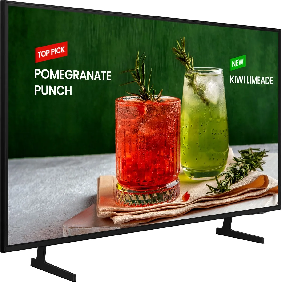 Samsung 75" Crystal UHD 4K Bedrijfstelevisie LH75BEDHLGUXEN - Zwart