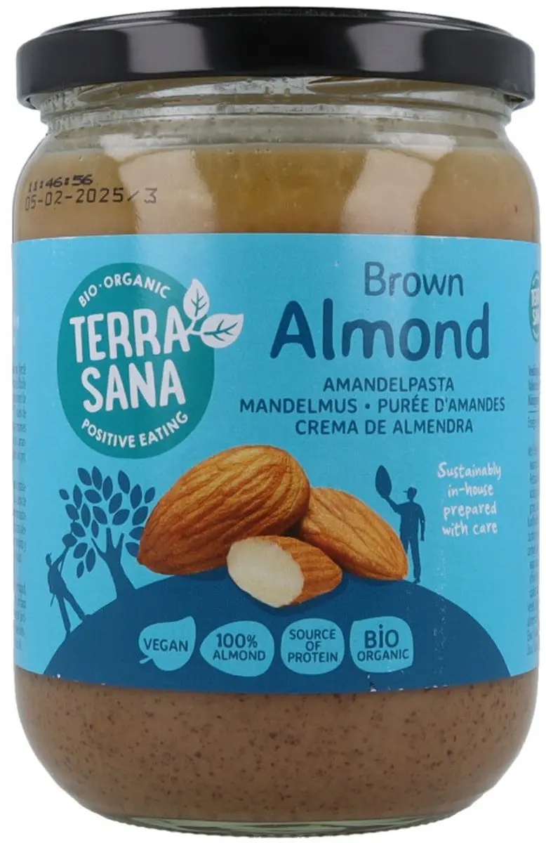 Terrasana Biologische Amandelpasta 500g