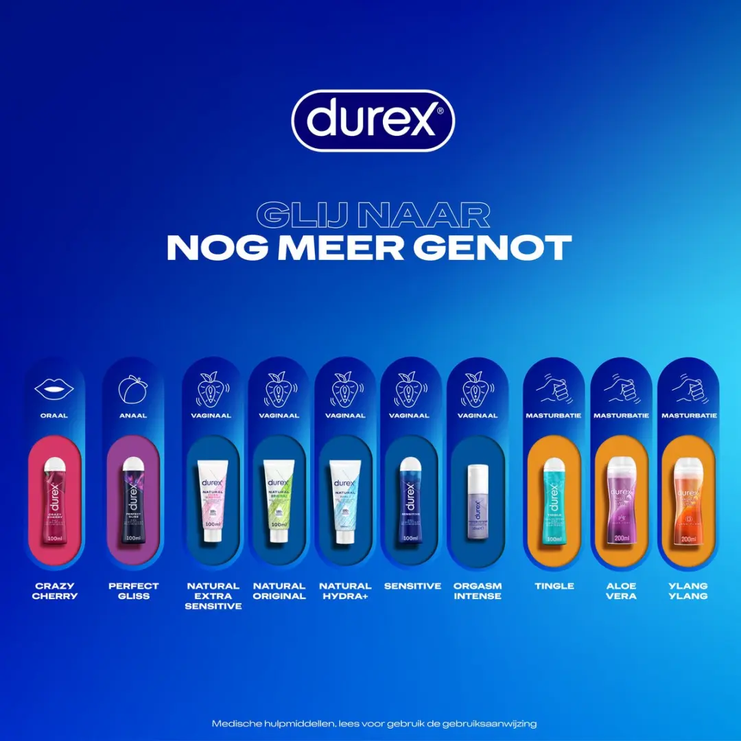 Durex Massage Olie & Glijmiddel 2-in-1 Sensual Ylang Ylang 200ml