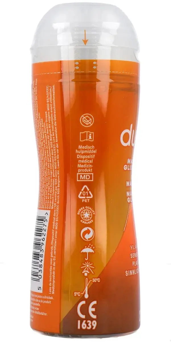 Durex Massage Olie & Glijmiddel 2-in-1 Sensual Ylang Ylang 200ml