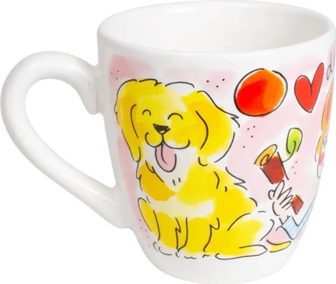 Blond Amsterdam Minimug Dog Lover