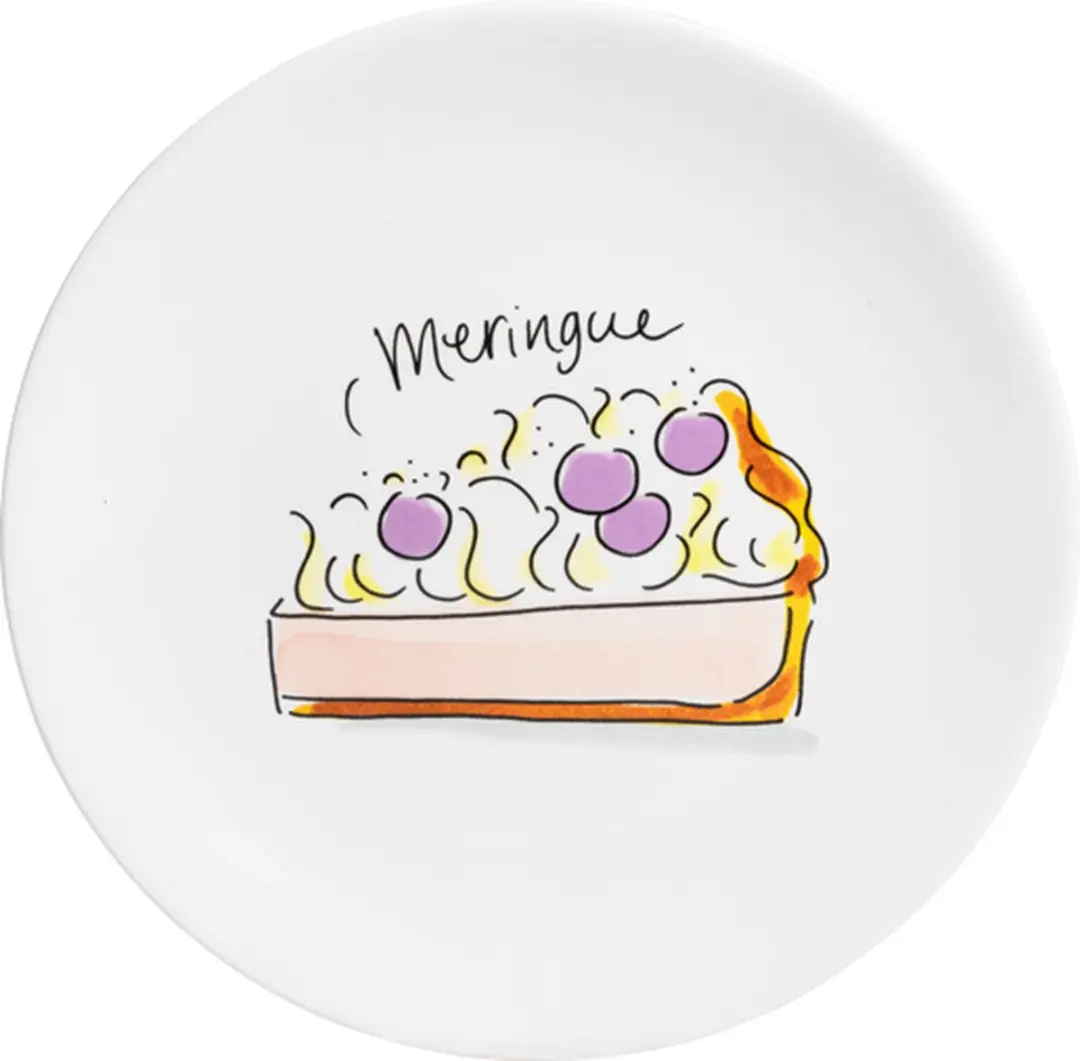 Blond Amsterdam, Even Bijkletsen: Bord Meringue 18cm