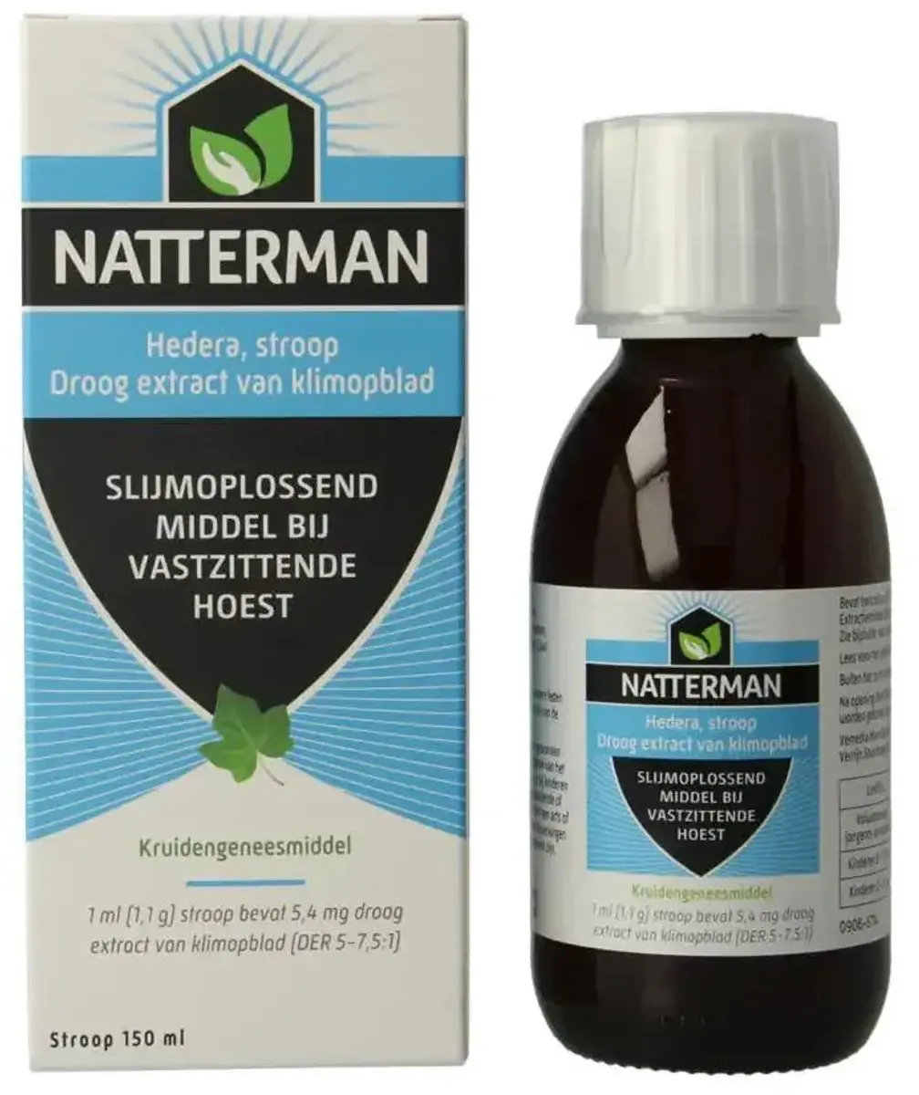 Natterman Hedera Stroop Slijmoplossend 150ml