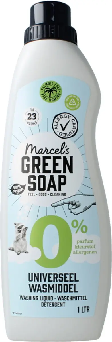 Marcel's Green Soap Wasmiddel Universeel 1L - afbeelding 4 van 4