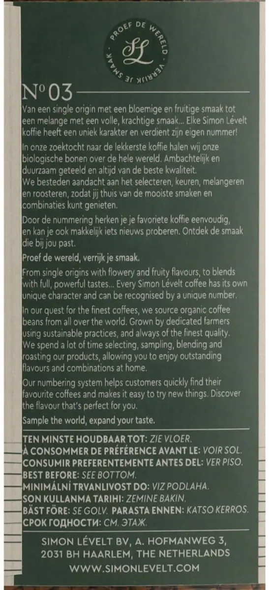 Simon Lévelt Premium Organic Cafeïnevrije Oploskoffie 100g - afbeelding 4 van 6
