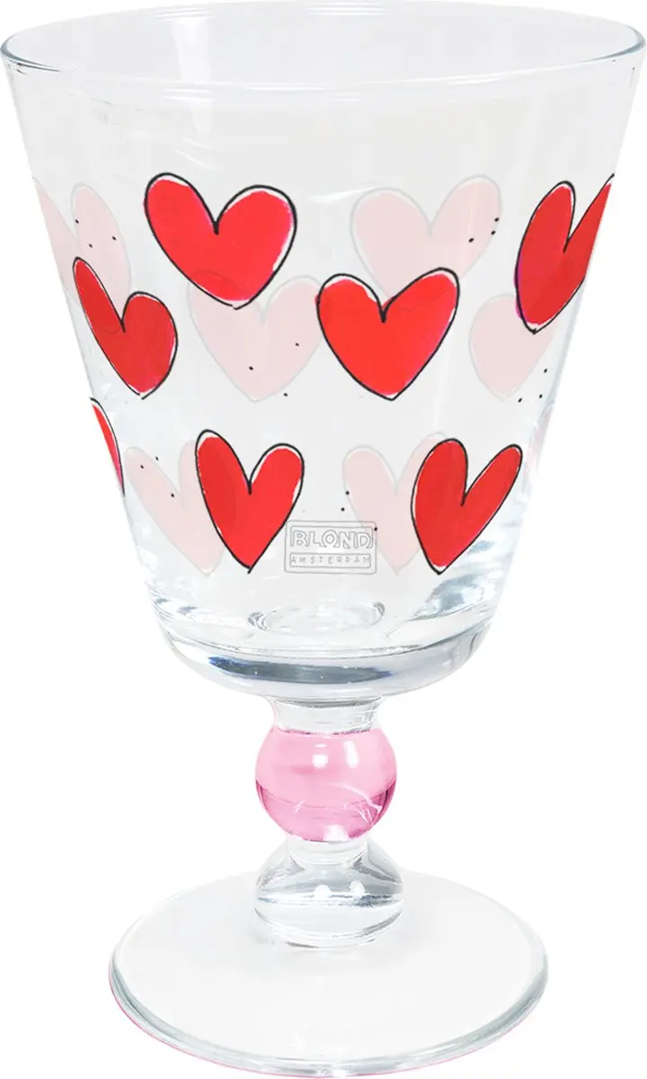 Blond Amsterdam, Specials, Love: wijnglas Hearts