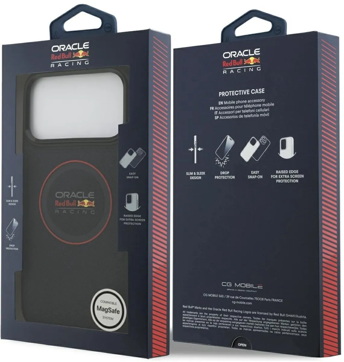 Red Bull Racing iPhone 17 Pro Max Back Cover - MagSafe - Navy - afbeelding 6 van 6