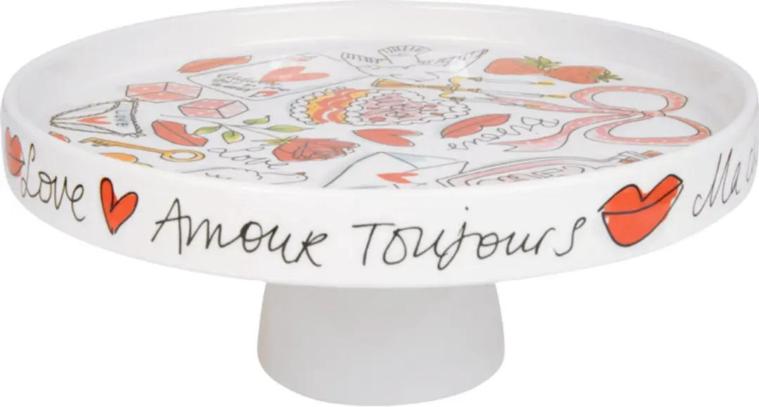 Blond Amsterdam, Specials, Love: cake platter edged 24 cm