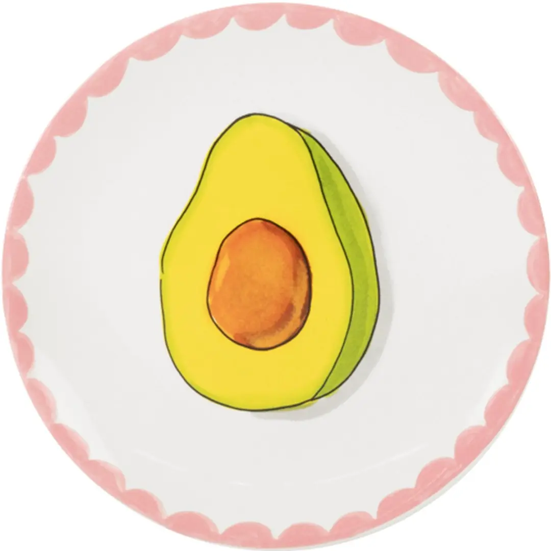 Blond Amsterdam Every Day: Bord 18 cm Avocado