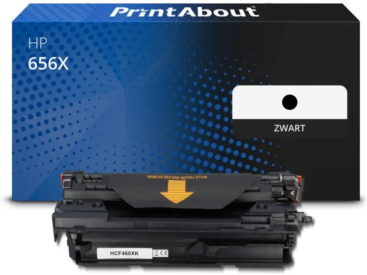 PrintAbout Huismerk HP 656X CF460X Toner Zwart