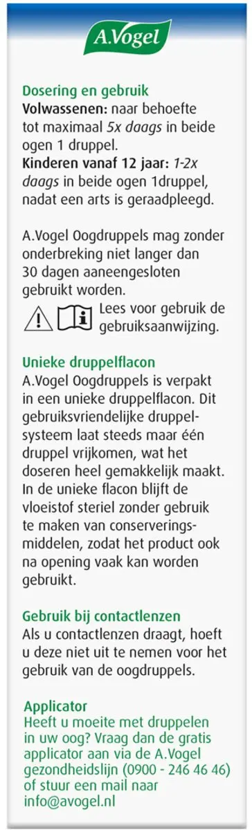 A.Vogel Oogdruppels 10ml