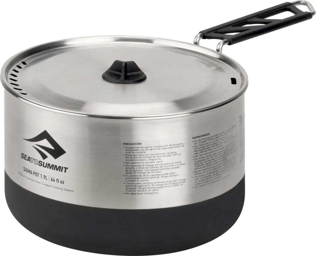 Sea to summit Sigma Pot 1,9L Pan Grijs 1,9L