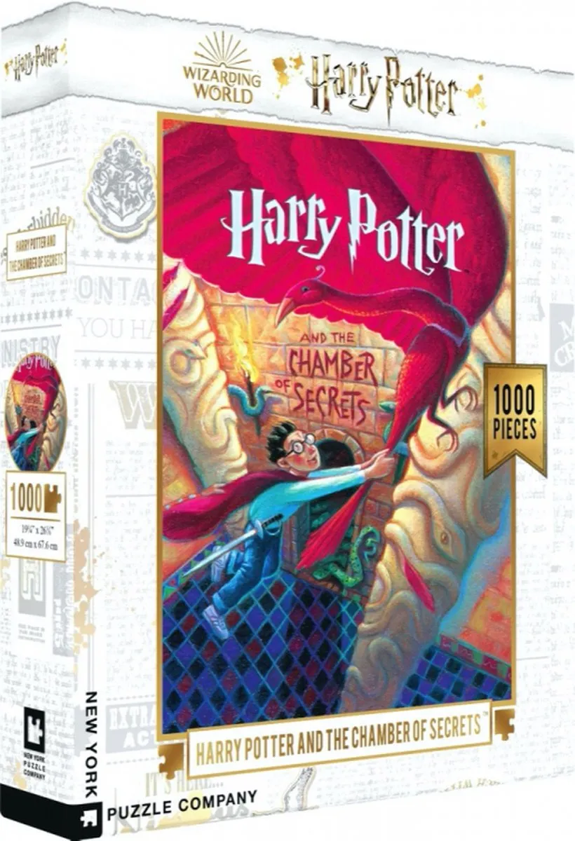 The New York Puzzle Company Harry Potter Chamber of Secrets 1000 Puzzelstukken