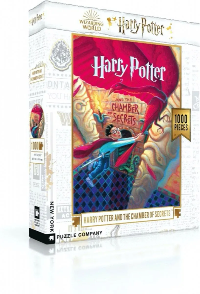 The New York Puzzle Company Harry Potter Chamber of Secrets 1000 Puzzelstukken - Multi