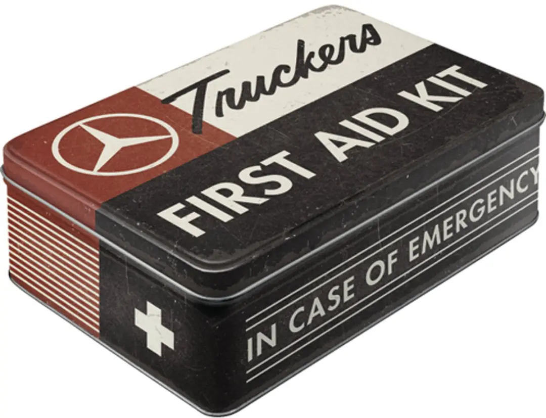 Tinnen Blik Plat Daimler Truck