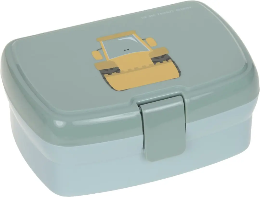 Lässig Tiny Drivers Excavator Lunchset - 0,46L - 2-delig