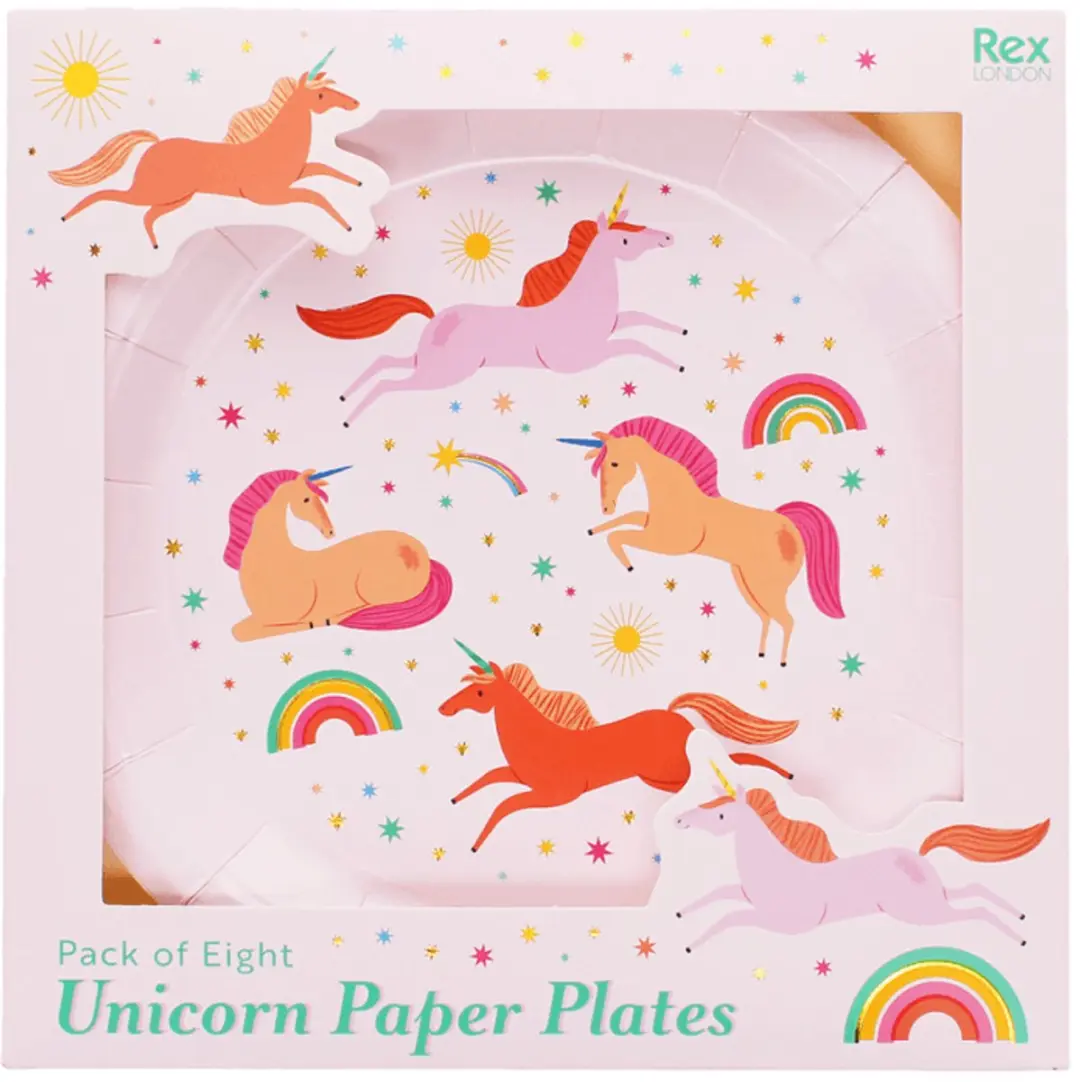 Rex London Papieren Borden Unicorn