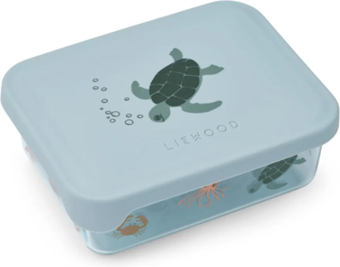 Liewood Ako Tritan Snack Box Sea Creature / Sandy