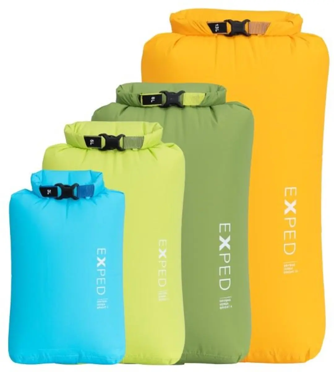 Drybag Versa Bright Set (3 5 8 13) Opbergzak Assorti