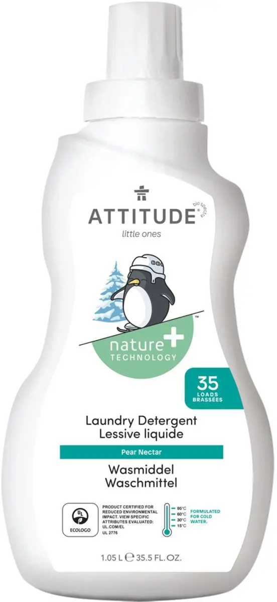 Attitude Little Ones Wasmiddel Pear/Nectar 1050ml