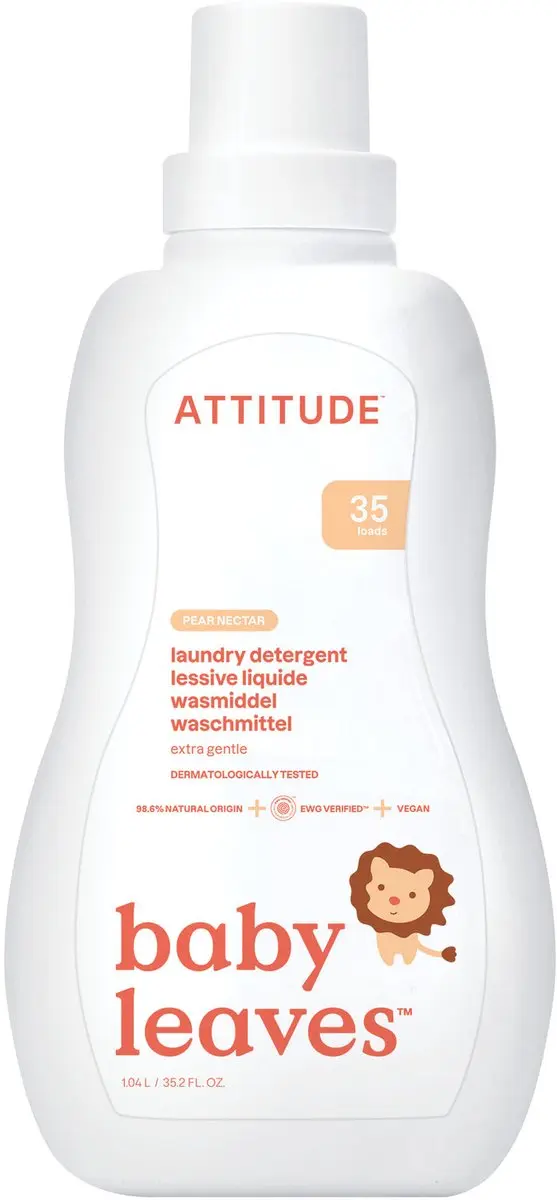 Attitude Little Ones Wasmiddel Pear/Nectar 1050ml - 35 Wasbeurten
