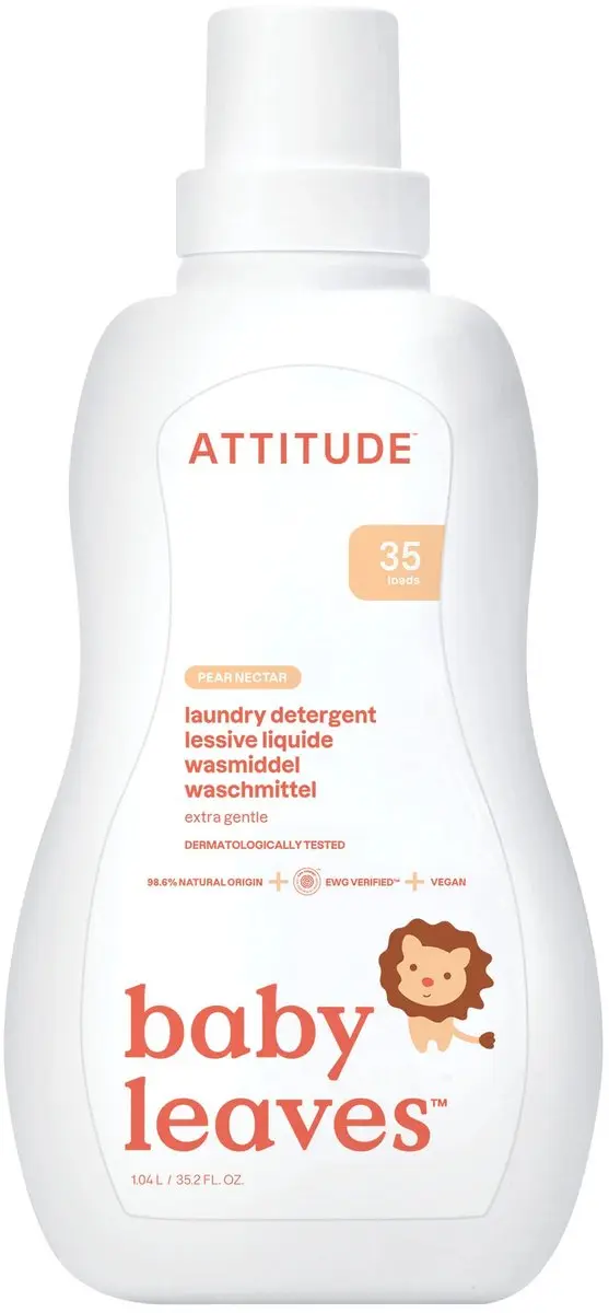 Attitude Little Ones Wasmiddel Pear/Nectar 1050ml - 35 Wasbeurten