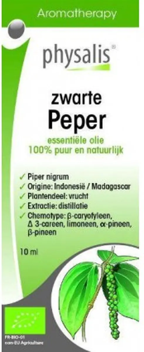 Physalis Bio Zwarte Peper 10ml