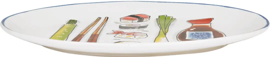 Blond Amsterdam Sushi Serveerschaal 27cm - Multikleur - afbeelding 2 van 3